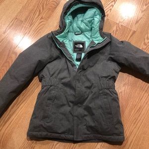 North face girls large 14/15 winter jacket